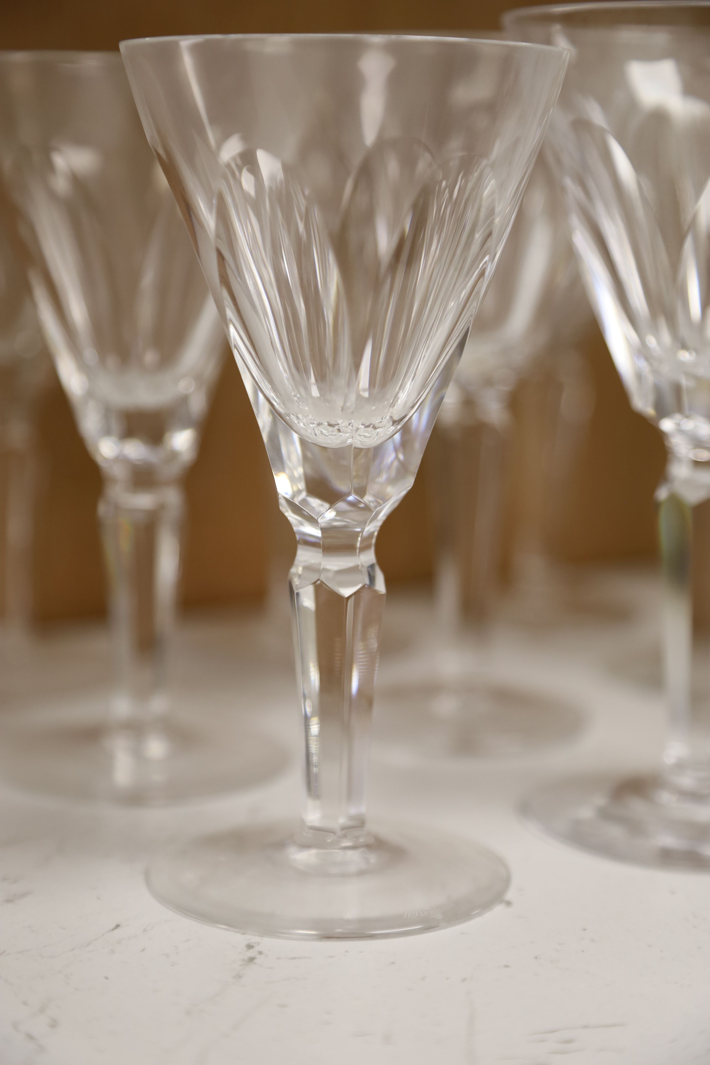 Waterford crystal drinking glasses (13)